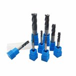 8-teiliges Hartmetall-Fr&auml;ser-Set (2 - 12 mm)