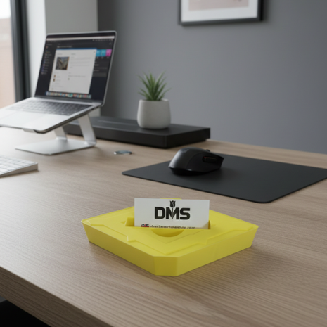 Visitenkartenhalter &bdquo;Die Wendeschneidplatte&ldquo; &ndash; Nachhaltig &amp; Einzigartig